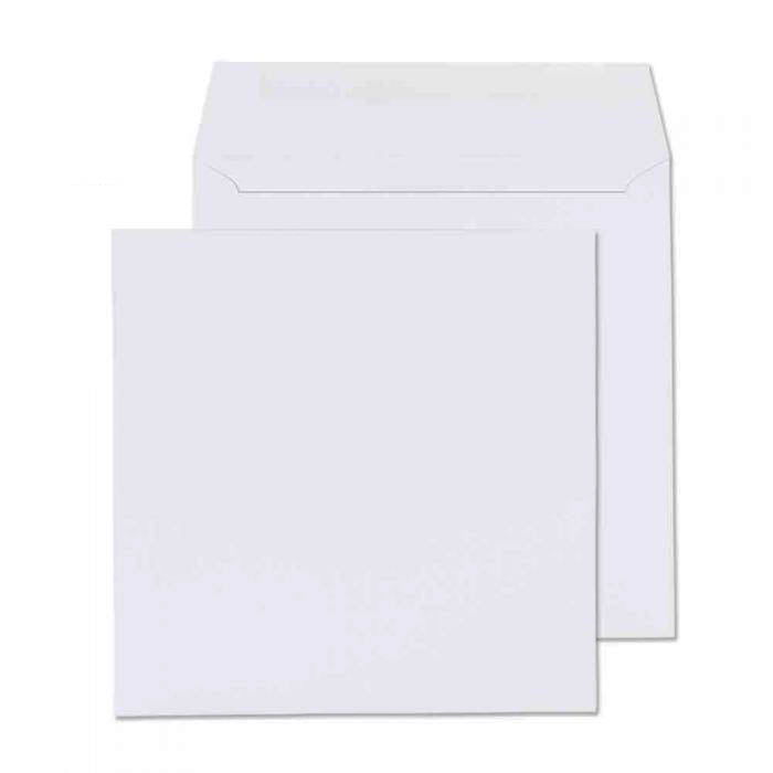 205 x 205mm Cambrian White Gummed Wallet 2205