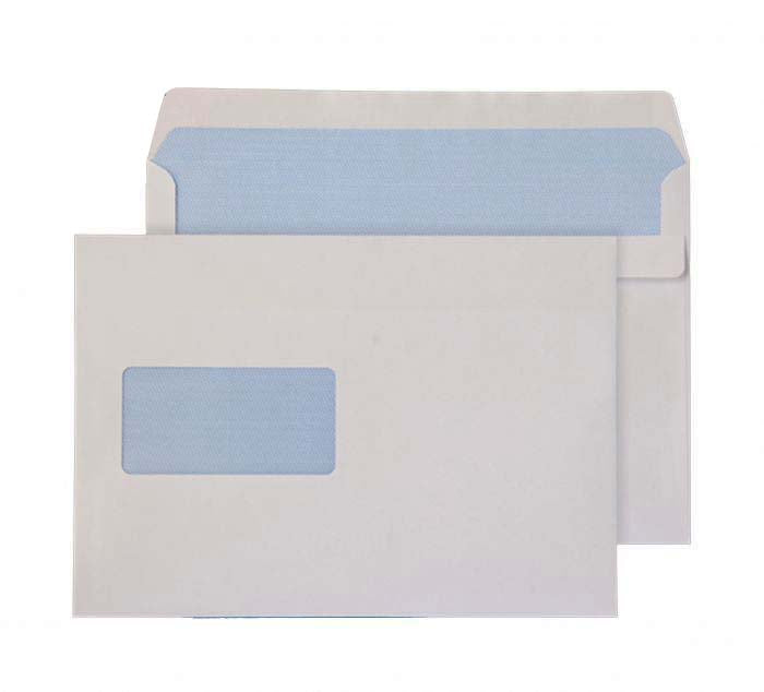 162 x 238mm Ben Nevis White Window Self Seal Wallet 3422