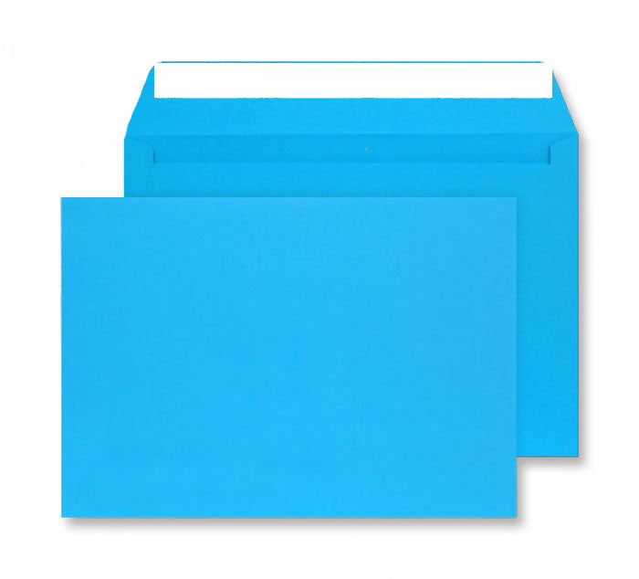 229 x 324mm C4 Cascade Deep Blue Peel & Seal Wallet 5410