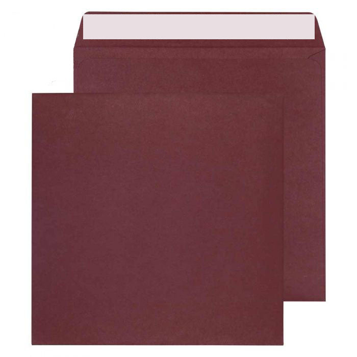 220 x 220mm Cascade Claret Peel & Seal Wallet 5522