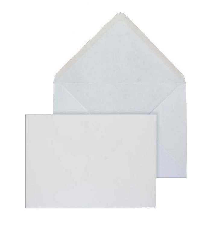 121 x 171mm Brocken Plus White Gummed Diamond flap 6225