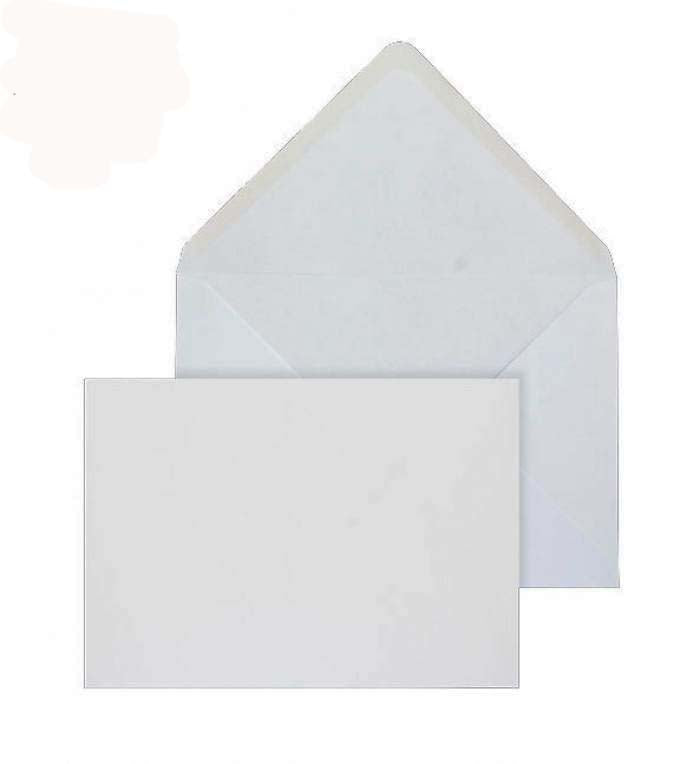121 x 171mm Brocken White Gummed Diamond flap 6825