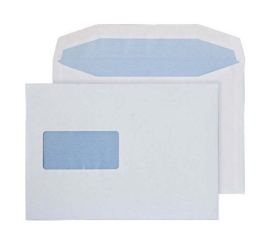 162 x 229mm C5 Tabor Plus White Window Gummed Wallet [Pack 500] 3734