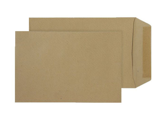 229 x 162mm C5 Bowfell Manilla Gummed Pocket 4341