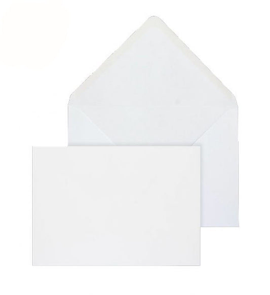 127 x 190mm  Brocken White Gummed Diamond flap 6431