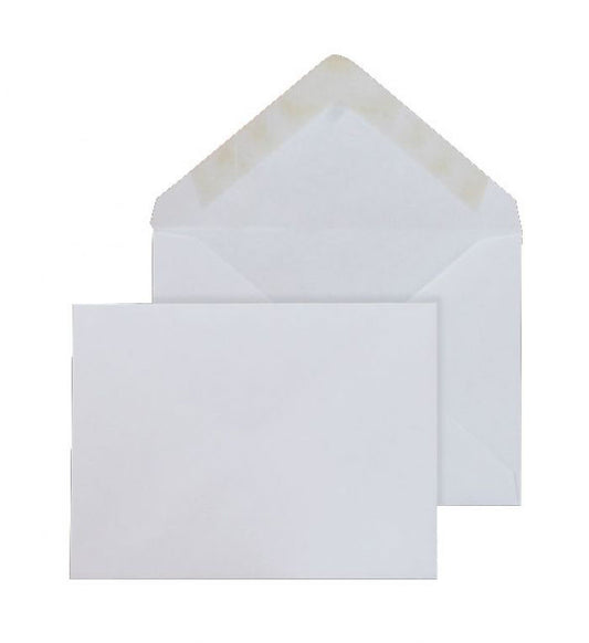 81 x 112mm  Brocken White Gummed Diamond flap 6857